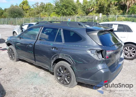 2023 Subaru Outback Onyx Edition z USA, uszkodzony, nr VIN 4S4BTALC2P3151003